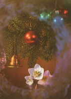 Happy New Year Christmas BELL Vintage Postcard CPSM #PAT582.GB - Nouvel An