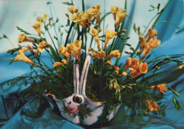 FLOWERS Vintage Postcard CPSM #PAR562.GB - Blumen