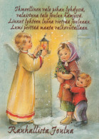 ANGEL CHRISTMAS Holidays Vintage Postcard CPSM #PAH264.GB - Anges