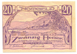 20 Heller 1920 STEIN Österreich UNC Notgeld Papiergeld Banknote #P10329 - [11] Emisiones Locales