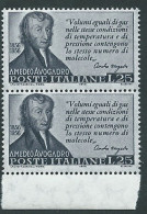 Italia, Italy, Italien, Italie 1956; Amedeo Avogadro, Fisico E Chimico, Physical And Chemical. Coppia, New. - Fisica