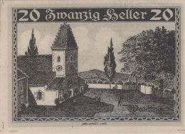 20 HELLER 1920 Stadt WALDING Oberösterreich Österreich UNC Österreich Notgeld #PH075 - [11] Emissions Locales