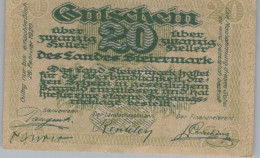 20 HELLER 1920 Stadt STYRIA Styria UNC Österreich Notgeld Banknote #PH086 - [11] Lokale Uitgaven
