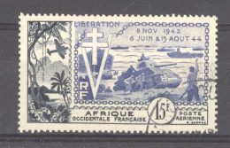 AOF -  Avion  :  Yv  17  (o) - Used Stamps