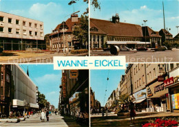 73866082 Wanne-Eickel Stadtbibliothek Hauptpost Hauptbahnhof Hauptstrasse Wanne- - Herne