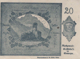 20 HELLER 1920 Stadt SANKT NIKOLA AN DER DONAU Oberösterreich Österreich #PE781 - [11] Local Banknote Issues