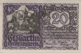 20 HELLER 1920 Stadt SANKT MARTIN IM MÜHLKREIS Oberösterreich Österreich UNC #PH099 - [11] Emisiones Locales