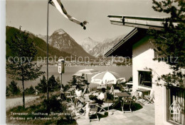 73866076 Pertisau Achensee Terrassen Rasthaus Bergkristall Pertisau Achensee - Sonstige & Ohne Zuordnung