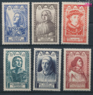 Frankreich 765-770 (kompl.Ausg.) Postfrisch 1946 Berühmte Franzosen (10391198 - Unused Stamps