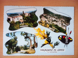 Maganosc De Grasse, Multivues. Carte Inédite (A17p47) - Autres & Non Classés