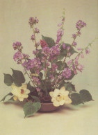 FLEURS Vintage Carte Postale CPSM #PAR384.FR - Fleurs