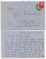 Germany 1941 Cover & Letter; Enger To Schiplage; 12pf. Hindenburg - Brieven En Documenten