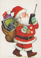 PÈRE NOËL NOËL Fêtes Voeux Vintage Carte Postale CPSM #PAJ954.FR - Kerstman