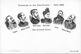 Proces Zola Paris 1898 Témoins 386 - Evenementen