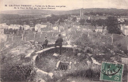 CHATEAU THIERRY VALLEE DE LA MARNE VUE PRISE DE LA TOUR DU ROY 1915 - Chateau Thierry