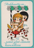 CHILDREN HUMOUR Vintage Postcard CPSM #PBV410.GB - Tarjetas Humorísticas