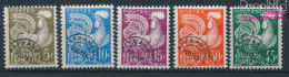 Frankreich 1150-1154 (kompl.Ausg.) Postfrisch 1957 Hahn (10391216 - Unused Stamps