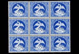 Timbre épargne Phenix 701N En Bloc De 9 - Unused Stamps