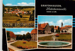 73866024 Grafenhausen Schwarzwald Panorama Ortspartien Brunnen Grafenhausen Schw - Other & Unclassified