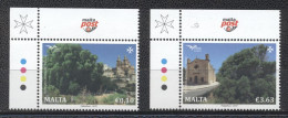 Malta 2017-Euromed: Trees Of The Mediterranean Set (2v) - Malte