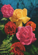 FIORI Vintage Cartolina CPSM #PAS047.IT - Fleurs