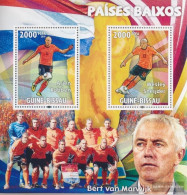 Guinea-Bissau Miniature Sheet 794 (complete. Issue) Unmounted Mint / Never Hinged 2010 Robben, Wesley Sneijder, B. Van M - Guinea-Bissau