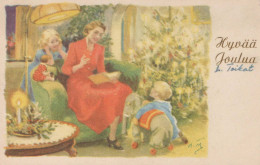 ENFANTS ENFANTS Scène S Paysages Vintage Carte Postale CPSMPF #PKG614.FR - Scènes & Paysages