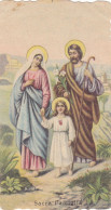 Santino Fustellato Sacra Famiglia - Devotion Images