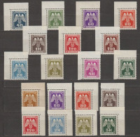 011/ Pof. SL 13-24, Corner Stamps - Nuevos