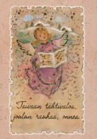 ANGE Noël Vintage Carte Postale CPSM #PBP426.FR - Anges
