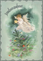 ANGE Noël Vintage Carte Postale CPSM #PBP365.FR - Anges