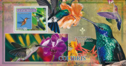 Guinea-Bissau Miniature Sheet 608 (complete. Issue) Unmounted Mint / Never Hinged 2007 Birds - Hummingbirds - Pfadfinder - Guinée-Bissau