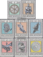 San Marino 1059-1066 (complete Issue) Unmounted Mint / Never Hinged 1973 Old Weapons And Rüstungen - Nuevos