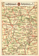 73865945 Rothenburg  Tauber Raiffeisenkarte Landkarte  - Rothenburg O. D. Tauber