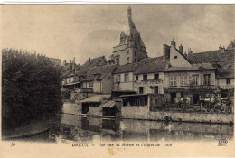 Dreux Vue Sur La Blaise Et Hotel De Ville - Dreux