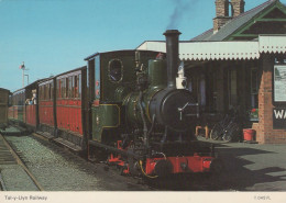 TREN TRANSPORTE Ferroviario Vintage Tarjeta Postal CPSM #PAA952.ES - Trenes