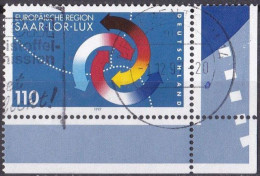 BRD 1997 Mi. Nr. 1957 O/used Eckrand Vollstempel(BRD1-7) - Used Stamps