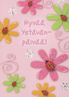 FIORI Vintage Cartolina CPSM #PBZ756.IT - Flowers