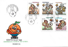 MOZAMBIQUE 1982  World Cup Spain 82 FDC - Mozambico