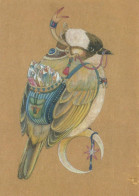 UCCELLO Animale Vintage Cartolina CPSM #PBR629.IT - Birds