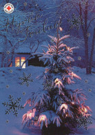Buon Anno Natale Vintage Cartolina CPSM #PBN556.IT - Nouvel An