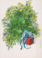 Buon Anno Natale Vintage Cartolina CPSM #PBN433.IT - Nouvel An