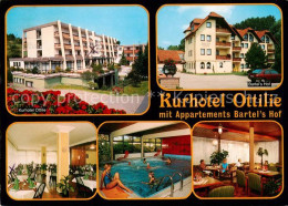 73865923 Bad Soden-Salmuenster Kurhotel Ottilie Restaurant Hallenbad Ferienwohnu - Sonstige & Ohne Zuordnung
