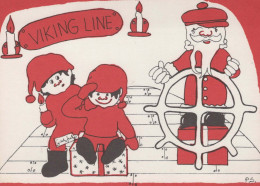 Buon Anno Natale BAMBINO Vintage Cartolina CPSM #PBM287.IT - Nouvel An