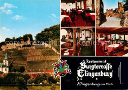 73865915 Klingenberg Main Cafe Restaurant Burgterrasse Clingenberg Weinberge Kli - Other & Unclassified