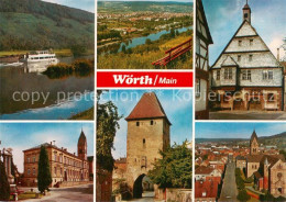 73865912 Woerth Main Panroama Motive Altstadt Stadttor Woerth Main - Other & Unclassified