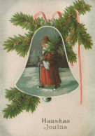WEIHNACHTSMANN SANTA CLAUS Neujahr Weihnachten Vintage Ansichtskarte Postkarte CPSM #PAU615.DE - Kerstman