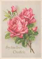 FLOWERS Vintage Ansichtskarte Postkarte CPSM #PAR865.DE - Fleurs