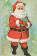 WEIHNACHTSMANN SANTA CLAUS WEIHNACHTSFERIEN Vintage Postkarte CPSM #PAJ676.DE - Kerstman