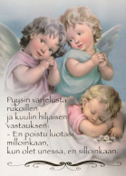 ENGEL WEIHNACHTSFERIEN Feiern & Feste Vintage Ansichtskarte Postkarte CPSM #PAJ086.DE - Angels